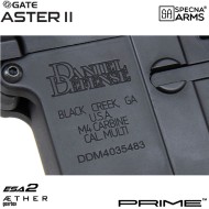 Fucile elettrico MK18 Daniel Defense® SA-P26 Prime™ Aster II ETU - Motore Brushless BLACK Specna Arms® (spe-01-043652)
