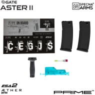 Electric rifle MK18 Daniel Defense® SA-P19 Prime™ Aster II ETU - Brushless Motor BLACK Specna Arms® (spe-01-043637)