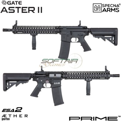 Electric rifle MK18 Daniel Defense® SA-P26 Prime™ Aster II ETU - Brushless Motor BLACK Specna Arms® (spe-01-043652)