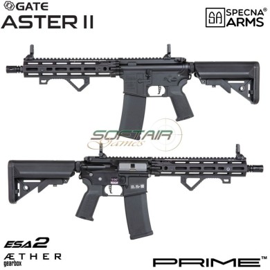 Electric rifle Daniel Defense® RIS III SA-P27 Prime™ Aster II ETU - Brushless Motor BLACK Specna Arms® (spe-01-043654)