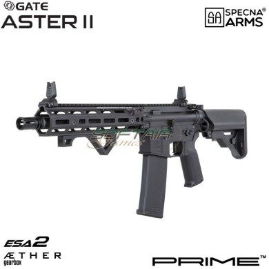 Electric rifle Daniel Defense® RIS III SA-P27 Prime™ Aster II ETU - Brushless Motor BLACK Specna Arms® (spe-01-043654)