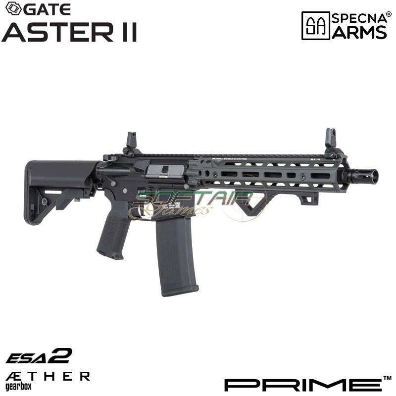 Electric rifle Daniel Defense® RIS III SA-P27 Prime™ Aster II ETU - Brushless Motor GREY Specna Arms® (spe-01-043656)