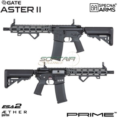 Electric rifle Daniel Defense® RIS III SA-P28 Prime™ Aster II ETU - Brushless Motor GREY Specna Arms® (spe-01-043659)