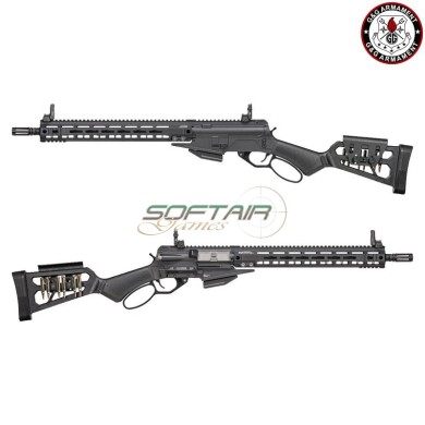 GAS rifle LEVAR 15" BLACK G&G (gg-levar15)