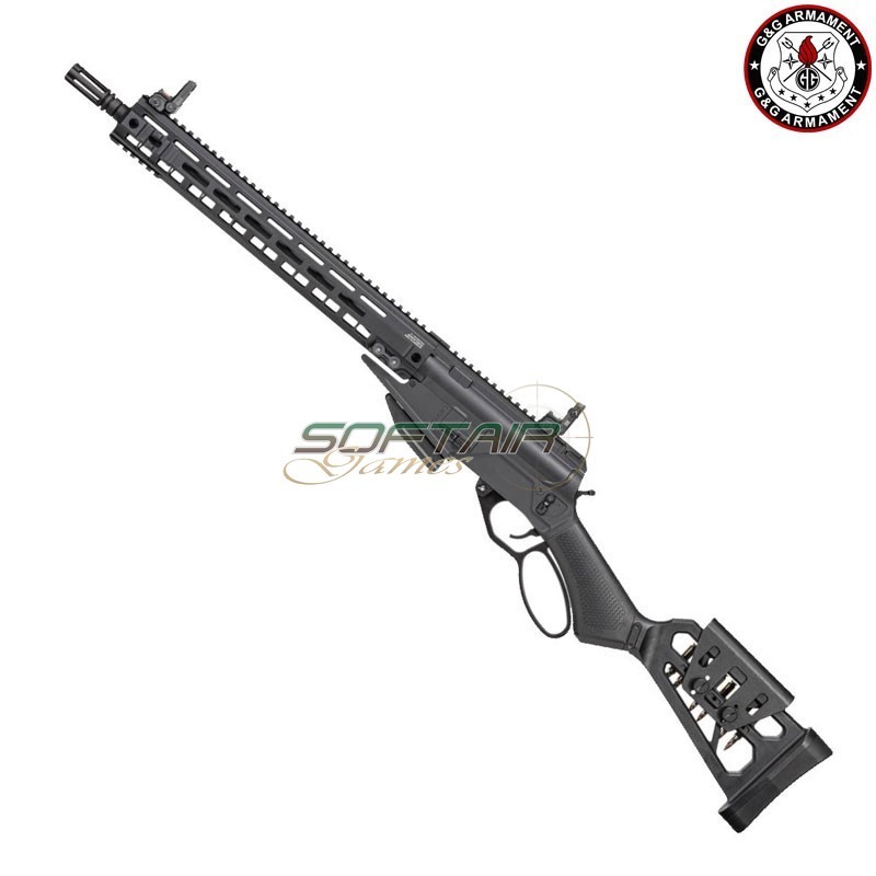 Fucile a GAS LEVAR 15" BLACK G&G (gg-levar15) Fucile a GAS LEVAR 15" BLACK G&G (gg-levar15)