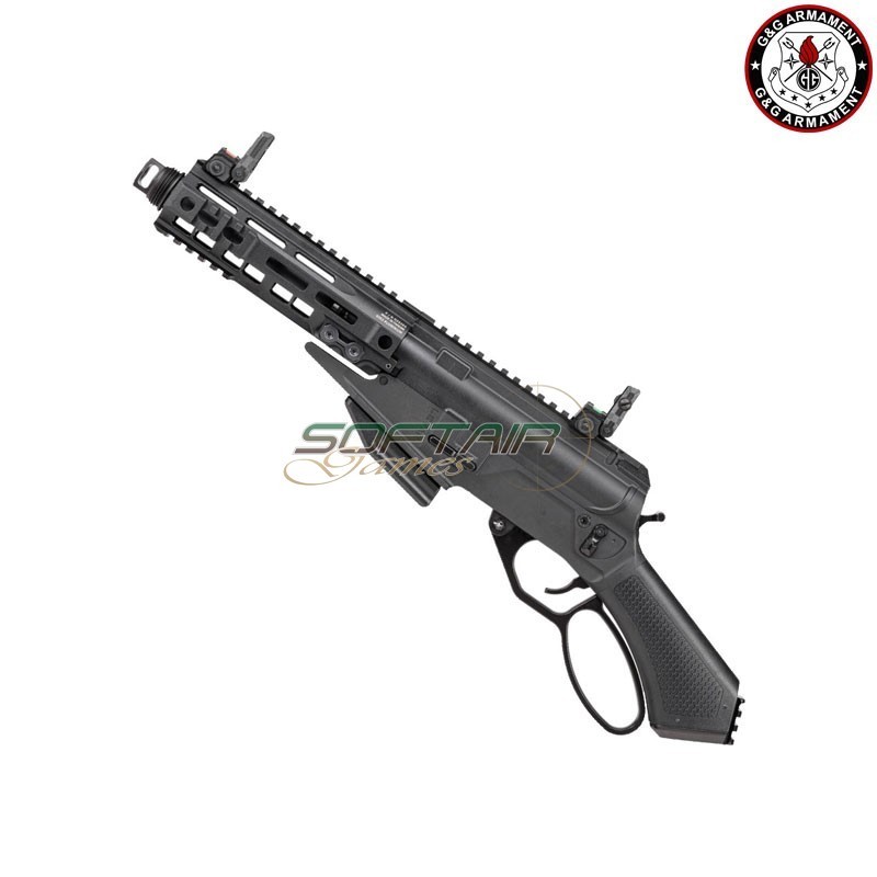 GAS rifle LEVAR 7" BLACK G&G (gg-levar7) GAS rifle LEVAR 7" BLACK G&G (gg-levar7)