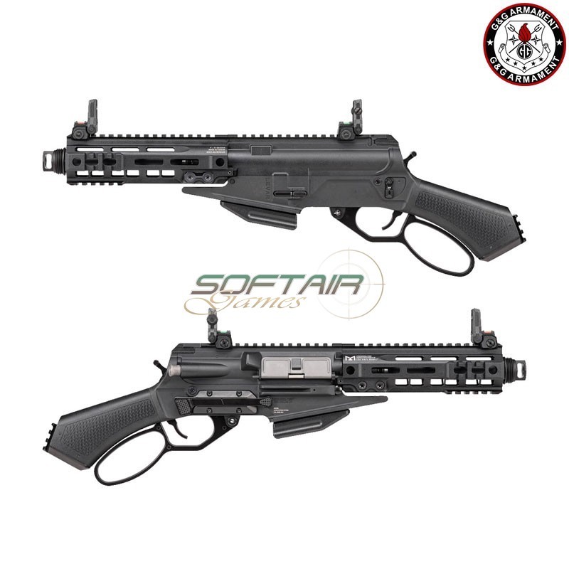 GAS rifle LEVAR 7" BLACK G&G (gg-levar7) GAS rifle LEVAR 7" BLACK G&G (gg-levar7)
