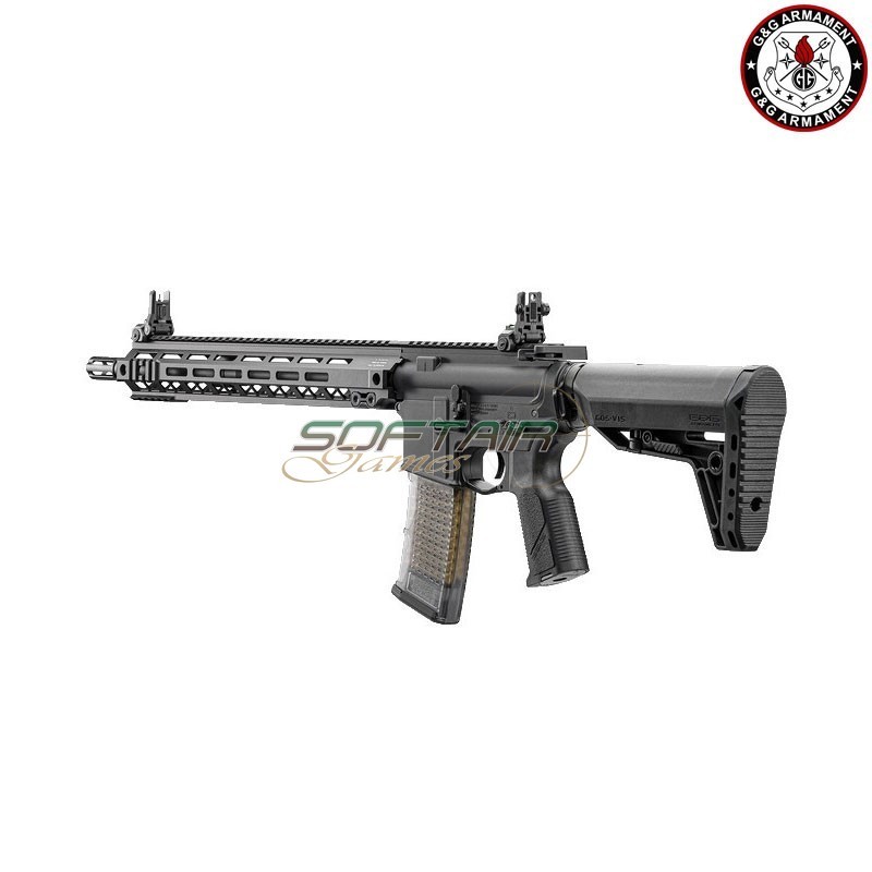 Fucile elettrico TR16 GMS MK2 15" BLACK G&G (gg-gmsmk215)