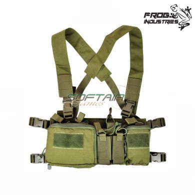 Compact Assualt/sniper Type Chest Rig OLIVE DRAB Frog Industries® (fi-m51611053-od)