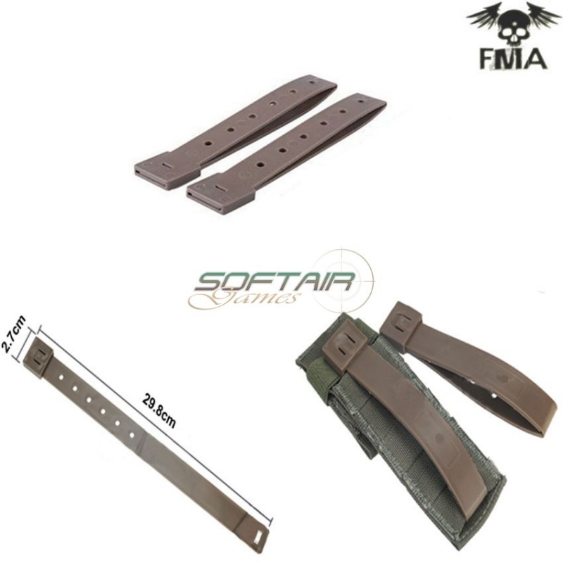 Long Malice Clips Set 2x Dark Earth Fma (fma-tb1031-de)