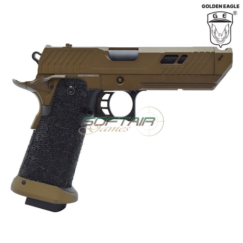 Pistola a gas hi-capa 3355 Golden eagle  (ge-3355)