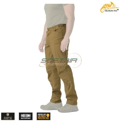 Pantaloni SFU NEXT Mk2® Ripstop elasticizzato in PolyCotton COYOTE Helikon-Tex® (sp-sn2-sp-11)