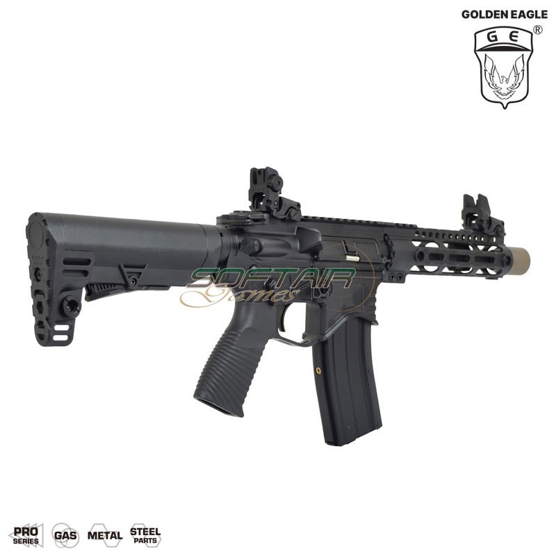 GAS Rifle M4 7" BLACK Golden Eagle (ge-6588m) GAS Rifle M4 7" BLACK Golden Eagle (ge-6588m)