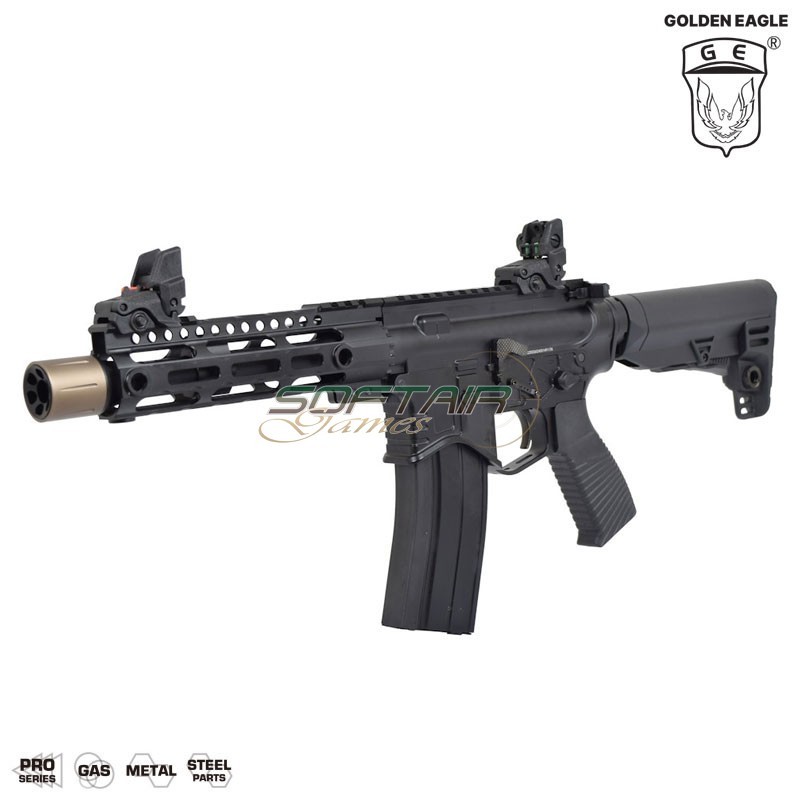 Fucile a GAS M4 7" BLACK Golden Eagle (ge-6588m) Fucile a GAS M4 7" BLACK Golden Eagle (ge-6588m)