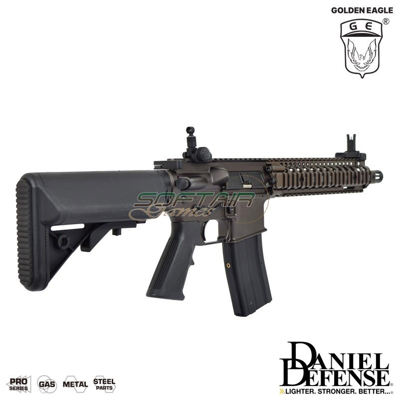 Fucile a GAS DANIEL DEFENSE MK18 9.5" BRONZE Golden Eagle (ge-6592mtt) Fucile a GAS DANIEL DEFENSE MK18 9.5" BRONZE Golden Eagle (ge-6592mtt)