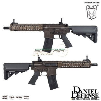 Fucile a GAS DANIEL DEFENSE MK18 9.5" BRONZE Golden Eagle (ge-6592mtt)