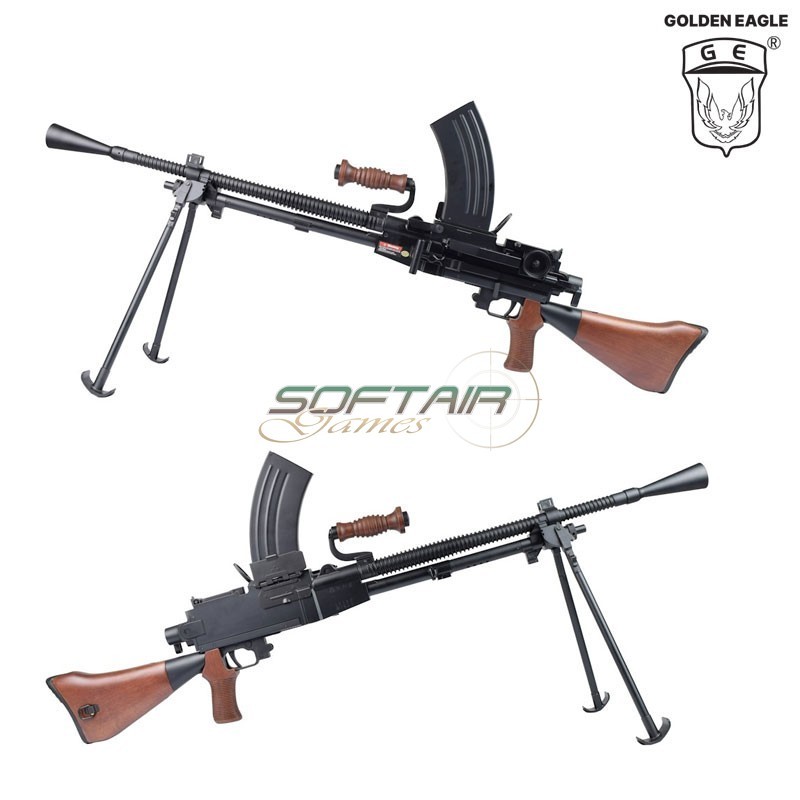 Electric Machine Gun Type 99 REAL WOOD WWII Golden Eagle (ge-6400)