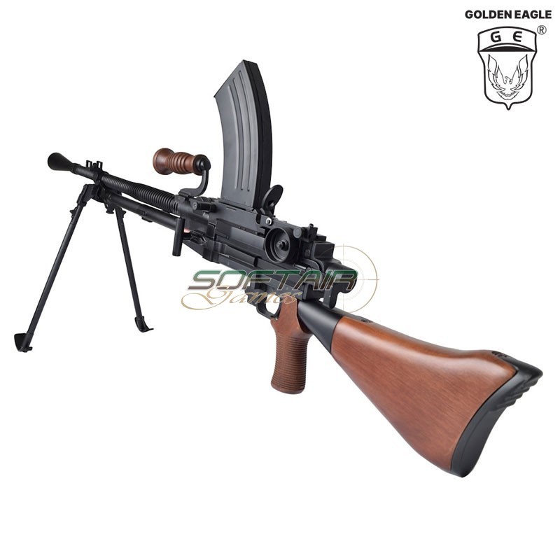 Electric Machine Gun Type 99 REAL WOOD WWII Golden Eagle (ge-6400)