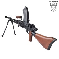 Mitragliatrice elettrica Type 99 REAL WOOD WWII Golden Eagle (ge-6400) Mitragliatrice elettrica Type 99 REAL WOOD WWII Golden Eagle (ge-6400)