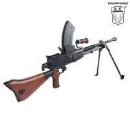 Electric Machine Gun Type 99 REAL WOOD WWII Golden Eagle (ge-6400)