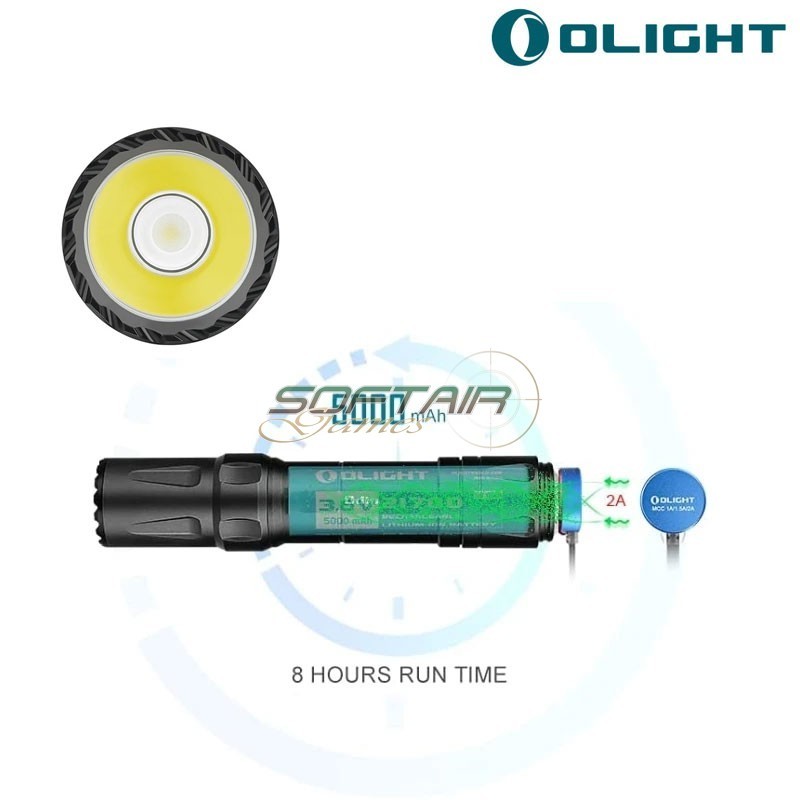 Torcia ODIN 2000 lumen BLACK Olight (ol-008-bk)