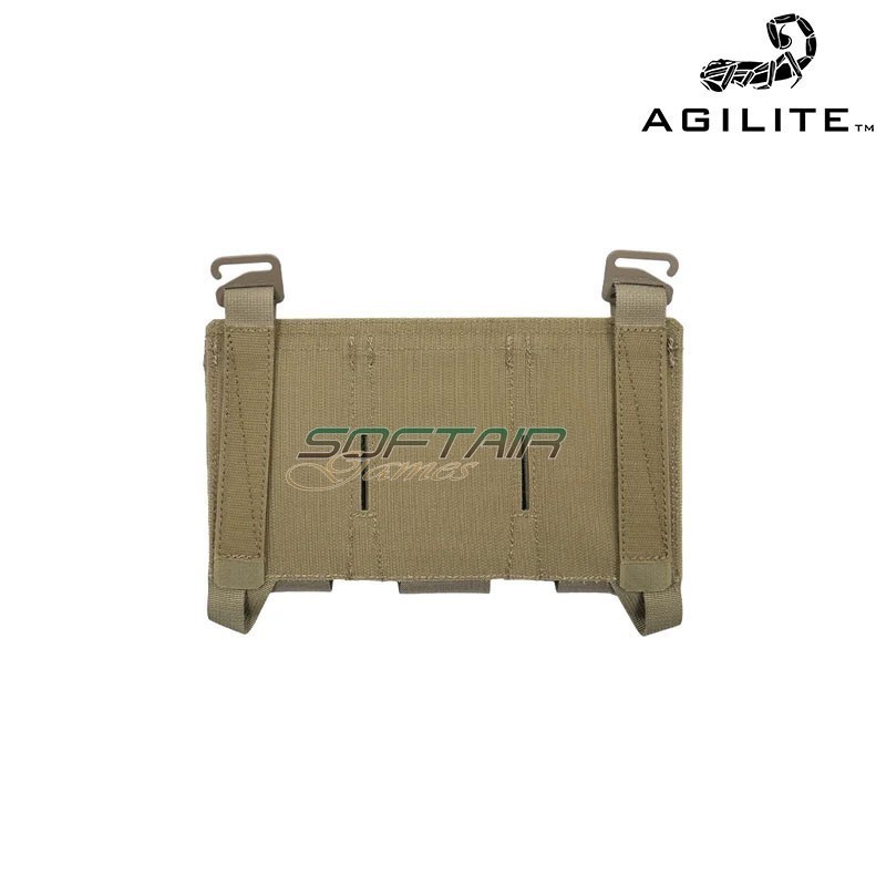 Tasca tripla PINCER PLACARD™ MULTI-CALIBER RANGER GREEN Agilite (8038.1rng1sz)