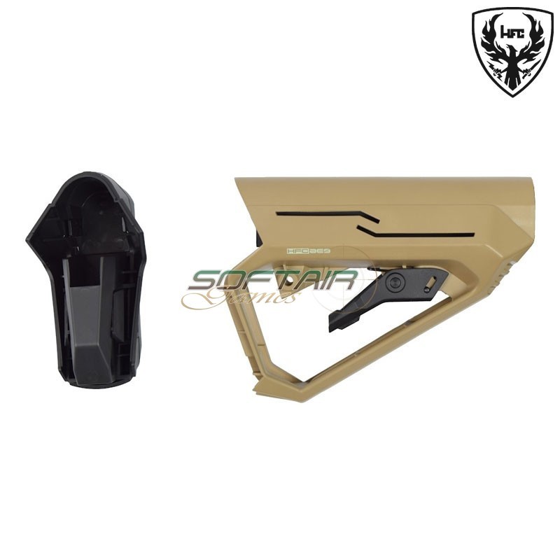 Stock for M4 Mod. 201 DARK EARTH HFC (HB 201DZ)