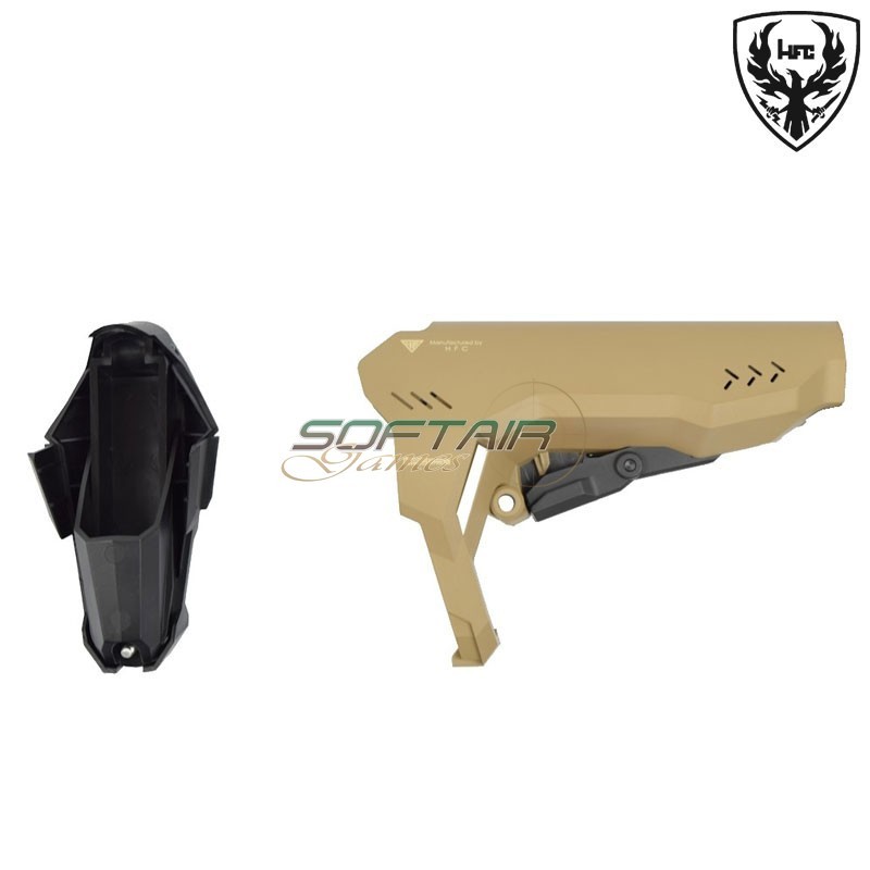 Stock for M4 Mod. 203 DARK EARTH HFC (HB 203DZ)