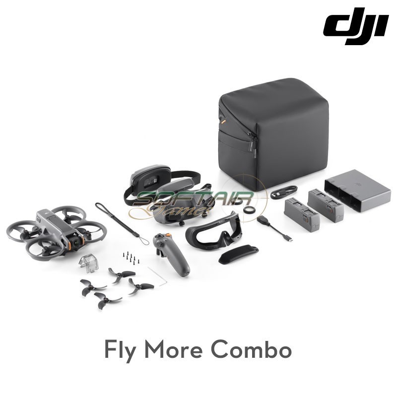 DJI Avata 2 Fly More Combo 3 batterie (DJAV22) DJI Avata 2 Fly More Combo 3 batterie (DJAV22)