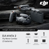 DJI Avata 2 Fly More Combo 3 batterie (DJAV22)