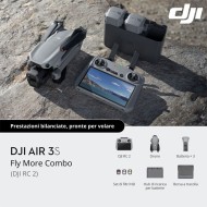 DJI Air 3S Fly More Combo e DJI RC 2 (DJA3S2)