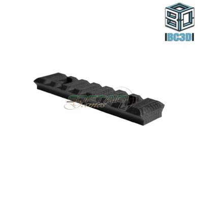 Picatinny rail BLACK for Krytac and Zenit. style BC3D (bc3d-18-bk)