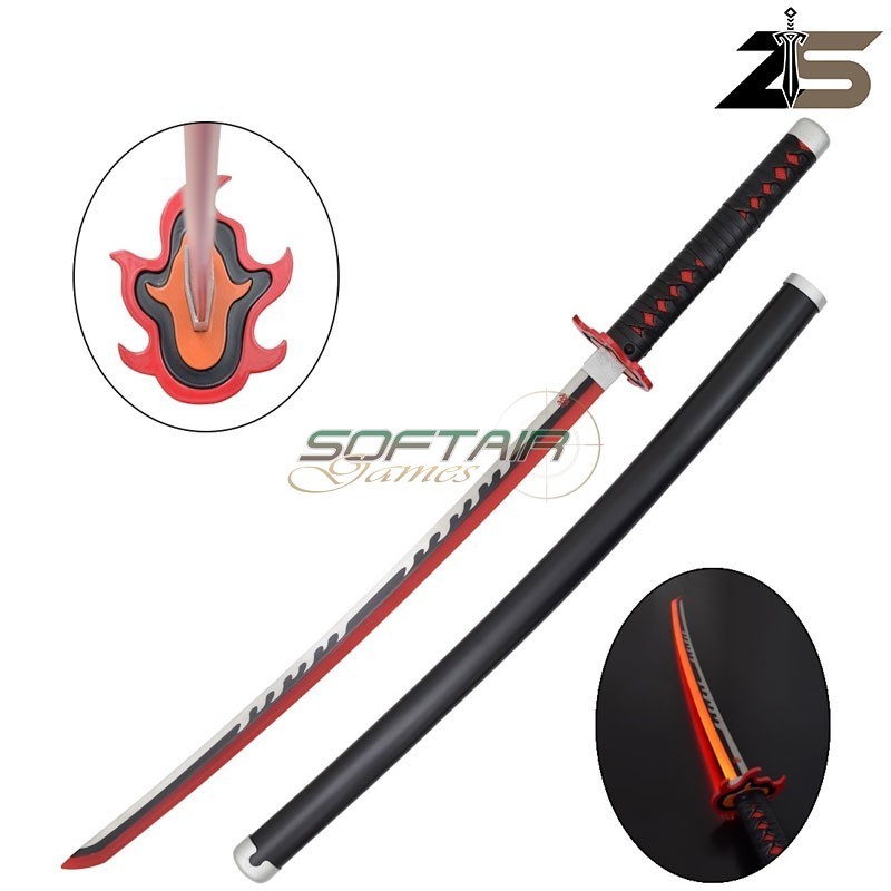 Ornamental katana with led lighting ZSwords (zs666gd) Ornamental katana with led lighting ZSwords (zs666gd)