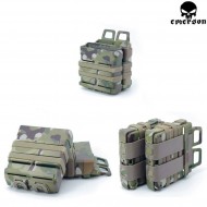Double Rigid Fast 7.62 Mag Pouch Multicam Emerson (em448)