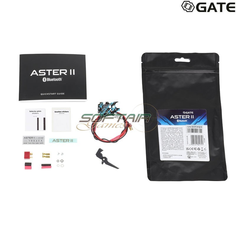 Aster II Bluetooth EXPERT Front + Quantum Trigger 2 Gate (gate-abt2-f)