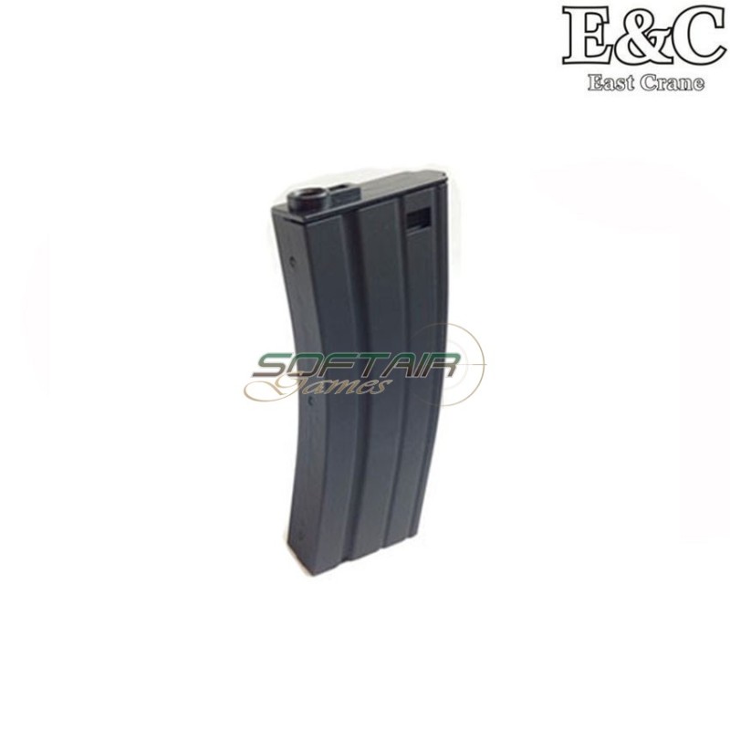 Mid-caps magazines 110bb in black metal for m4/m16 aeg E&C (ma-005) Mid-caps magazines 110bb in black metal for m4/m16 aeg E&C (ma-005)