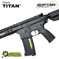 Fucile elettrico N4 NSR9 DEVGRU FULL CUSTOM 30bb/s BLACK SoftairGames (sgw-27-bk)