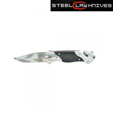 Foldable pocket knife fiberglass camo (cw-k194)