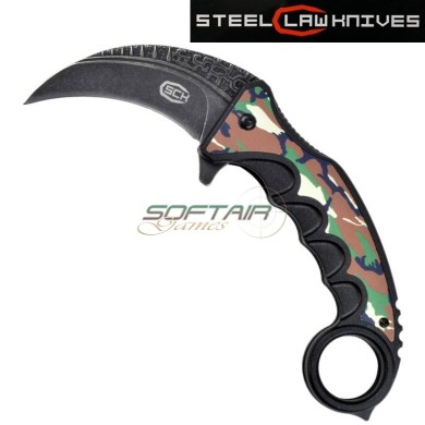 Spring assisted karambit folding knife sck  (cw-h36)