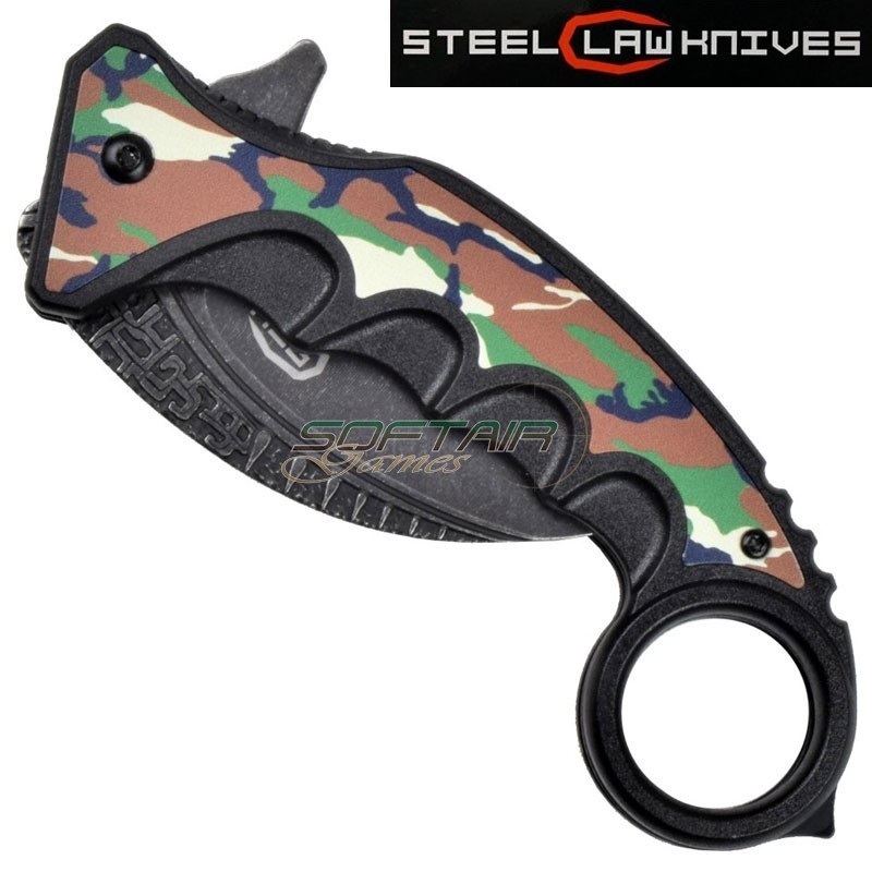 Coltello karambit con apertura assistita sck  (cw-h36)