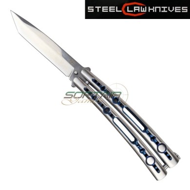 Butterfly knife blue details sck (cw-085-1)