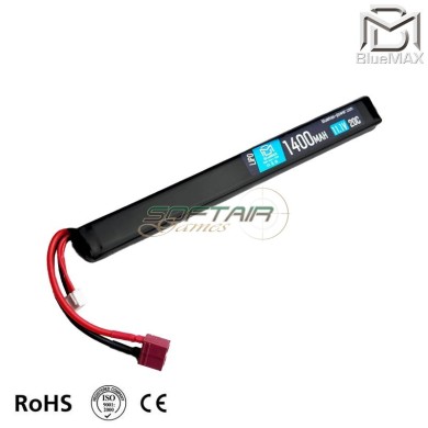 Batteria LiPo connettore DEANS 11.1v X 1400mah 20c Slim Stick type BlueMax-Power® (5113)