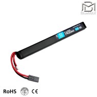 LiPo battery Mini Tamiya connector 11.1v X 1400mah 20c Slim Stick type BlueMax-Power® (2113)