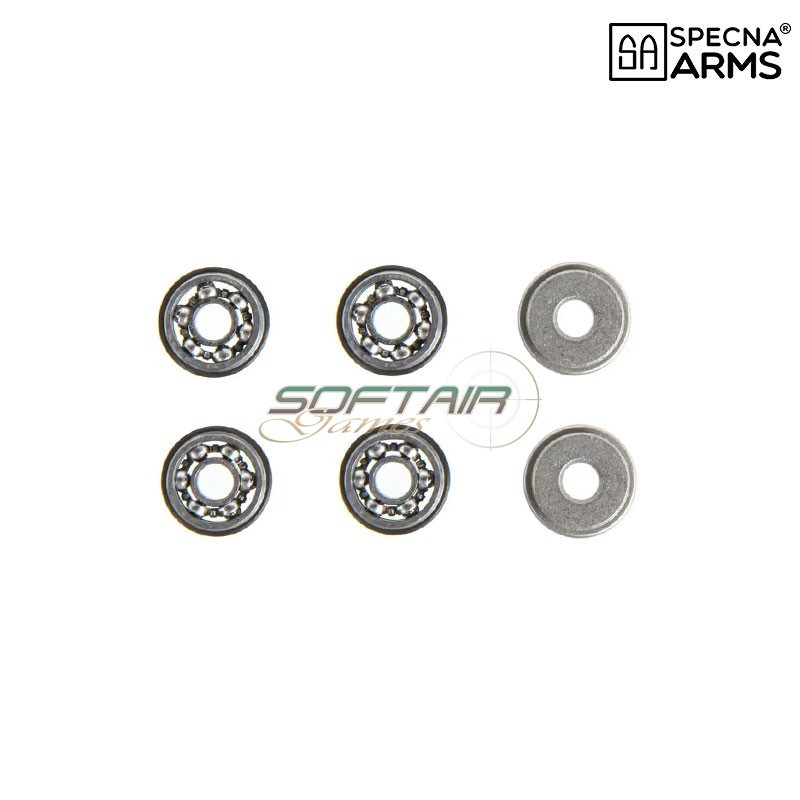 J-Cage Aether™ Bearing 8mm Steel Bushings Specna Arms (spe-08-044951)