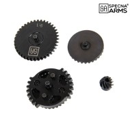 Helical gear set DSG 9:1 CNC Steel Specna Arms (spe-08-045822) Helical gear set DSG 9:1 CNC Steel Specna Arms (spe-08-045822)