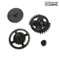 Shellised Helical gear set DSG 9:1 CNC Steel Specna Arms (spe-08-045826) Shellised Helical gear set DSG 9:1 CNC Steel Specna Arms (spe-08-045826)
