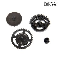 Set ingranaggi elicoidali lightweight 12:1 Acciaio CNC Specna Arms (spe-08-045827) Set ingranaggi elicoidali lightweight 12:1 Acciaio CNC Specna Arms (spe-08-045827)