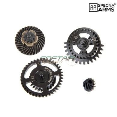 Shellised Helical gear set 13:1 CNC Steel Specna Arms (spe-08-045828)