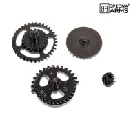 Shellised Helical gear set 16:1 CNC Steel Specna Arms (spe-08-045829) Shellised Helical gear set 16:1 CNC Steel Specna Arms (spe-08-045829)