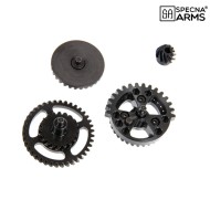 Set ingranaggi elicoidali lightweight 18:1 Acciaio CNC Specna Arms (spe-08-045830) Set ingranaggi elicoidali lightweight 18:1 Acciaio CNC Specna Arms (spe-08-045830)